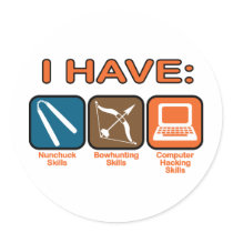 I Have Skills Napoleon Dynamite stickers