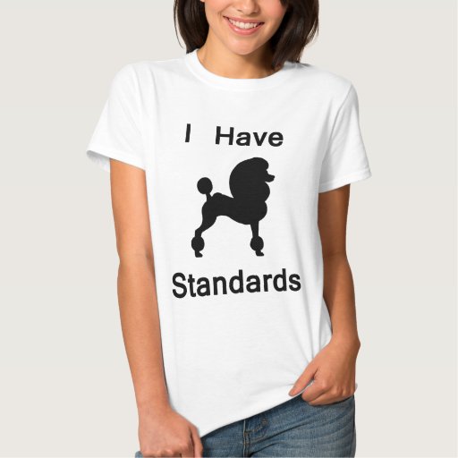 i have standards t shirt