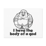 I Have The Body Of A god Postcards