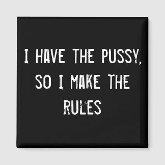 I Have The Pussy So I Make The Rules Gifts T Shirts Art Posters