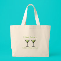 I Have Twins, So I Drink Twice As Much bags by Scrappintwins I Have Twins, So I Drink Twice As Much bags