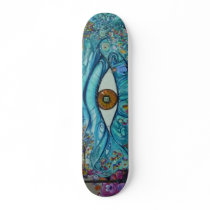 I have you with the eye teddy - skate board deck