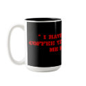 " I haven't had my coffee yet, don't make me KI... mugs by longdistgramma " I haven't had my coffee yet, don't make me KI... mugs