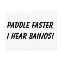 I HEAR BANJOS! POST CARDS