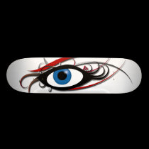 “I hear with my eyes” skateboard logo #3 skateboards
