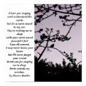 I hear you Singing_Poster_by Elenne posters by ELENNE I hear you Singing_Poster_by Elenne posters