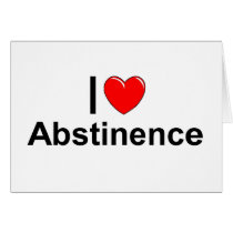 I Heart Abstinence cards