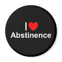 I Heart Abstinence magnets
