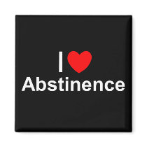 I Heart Abstinence magnets