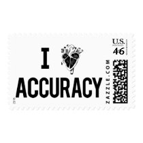 I Heart Accuracy Postage
