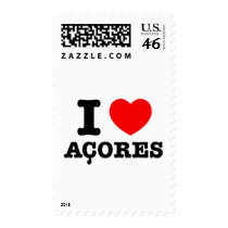 I Heart Acores Postage