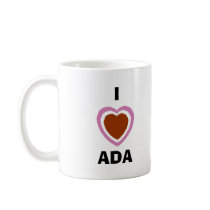 I Heart Ada Coffee Mug