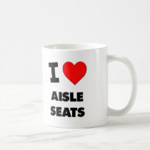 I Heart Aisle Seats Mug
