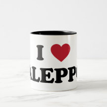 I Heart Aleppo Syria Mug