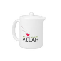 i heart Allah | Teapot