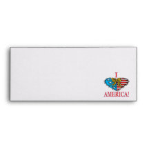 I Heart America Envelope