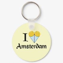 I Heart Amsterdam keychains