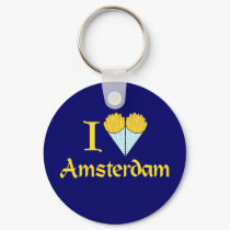 I Heart Amsterdam keychains