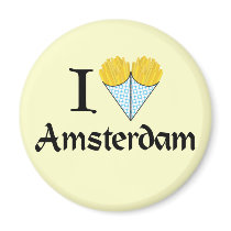 I Heart Amsterdam magnets