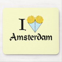 I Heart Amsterdam mousepads