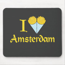 I Heart Amsterdam mousepads