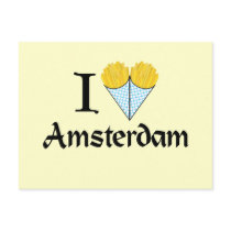I Heart Amsterdam postcards