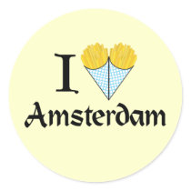 I Heart Amsterdam stickers