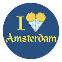 I Heart Amsterdam Stickers
