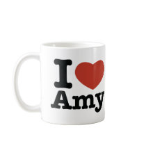 I Heart Amy Mug by LittlePeopleBigWorld I Heart Amy Mug