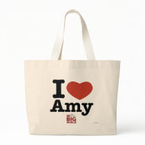 I Heart Amy Tote Bag by LittlePeopleBigWorld I Heart Amy Tote Bag