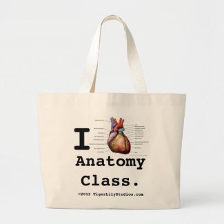 I Heart Anatomy Class Tote Bag