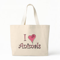 I (heart) animals bag