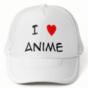 I Heart Anime hats