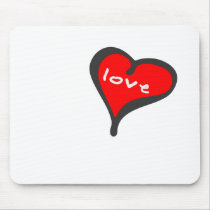 I Heart Anything mousepads