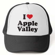I Heart Apple Valley hats