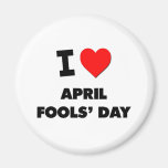 I Heart April Fools' Day Magnet