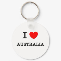 I HEART AUSTRALIA keychains