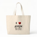 i heart avon ask me how bags by Ceyzpurplestang i heart avon ask me how bags