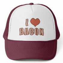 I Heart Bacon Hat 001
