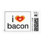 i heart bacon {stamp}