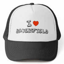 I Heart Bakersfield Hats