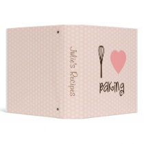 I Heart Baking Recipe Binder