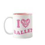 I Heart Ballet Coffee Mug