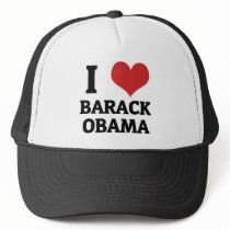 I heart Barack Obama hats by YMfahions I heart Barack Obama hats