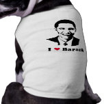 I Heart Barack T-shirt Dog Clothing