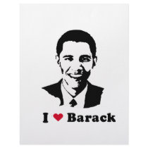 I Heart Barack T-shirt letterhead