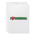 I heart baseball custom announcement