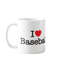 I heart Baseball mugs by bbdesignsco I heart Baseball mugs