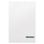 I heart baseball stationery paper