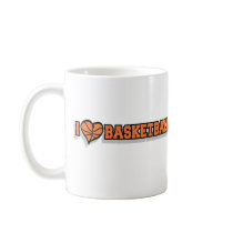I Heart Basketball Mugs